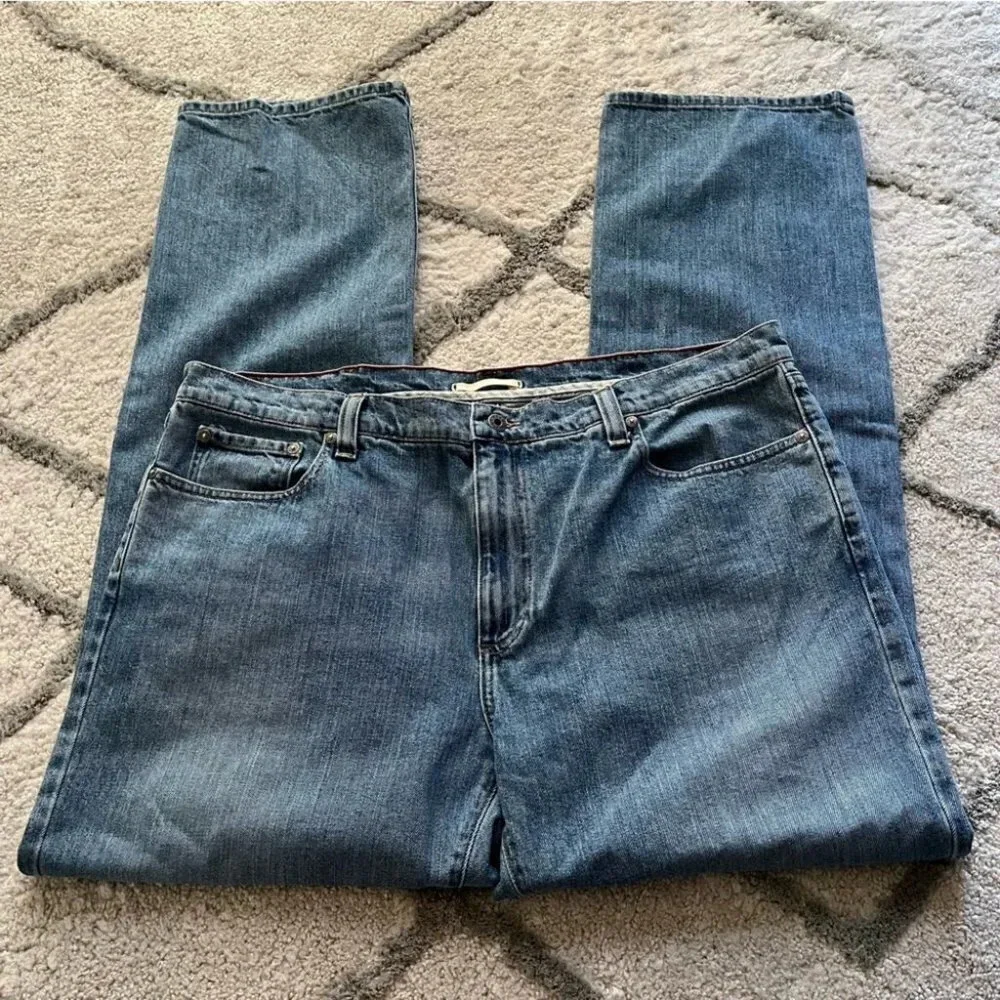 LL Bean jeans standard fit straight leg 40 x 34